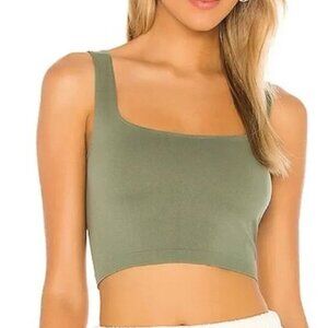 Green Free People Tank Top